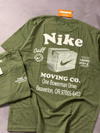 Camiseta Nike Moving - Verde
