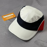 Boné Lacoste Colorblock - Branco Vermelho
