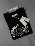 Camiseta Lacoste Logo Failed - Preto