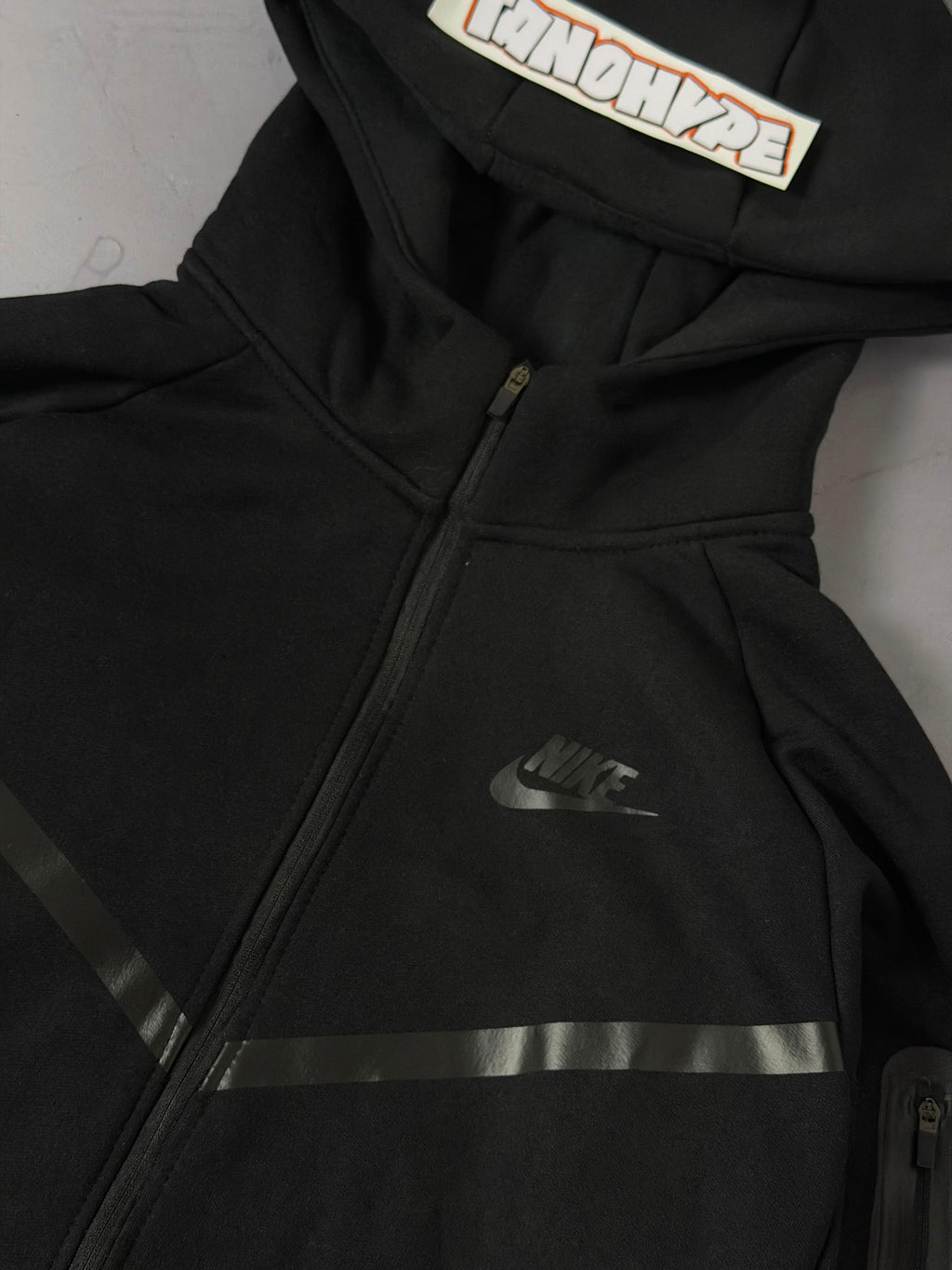 Conjunto Tech Fleece - Preto