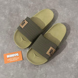 Chinelo Slide Nike Offcourt Adjust - Verde Militar
