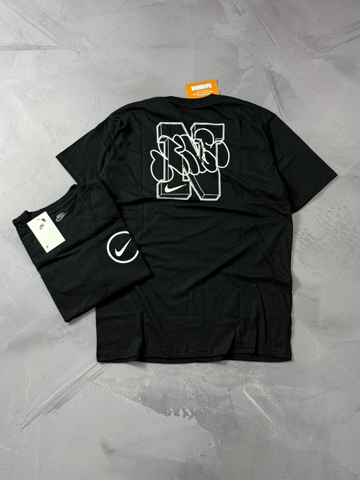 Camiseta Nike Circle - Preto
