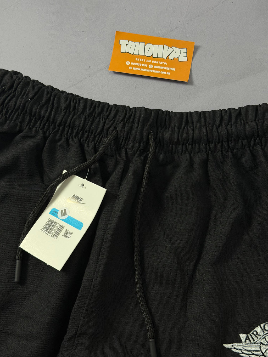 Shorts Moletom Air Jordan - Preto