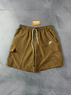 Shorts Ripstop Cargo Nike - Bege