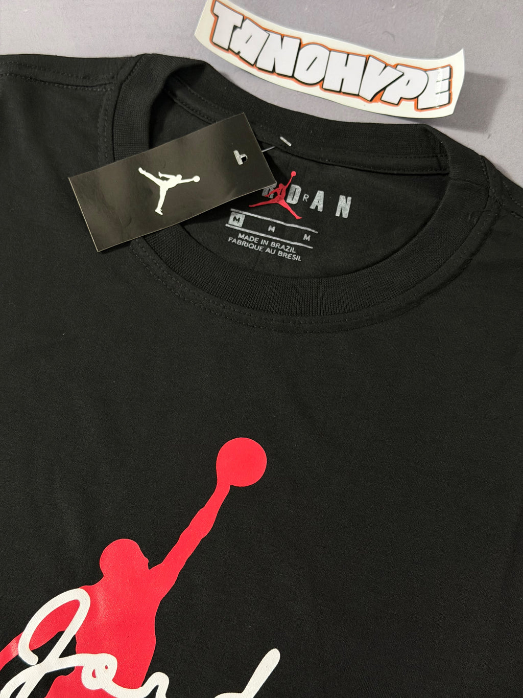 Camiseta Jordan Script - Preto