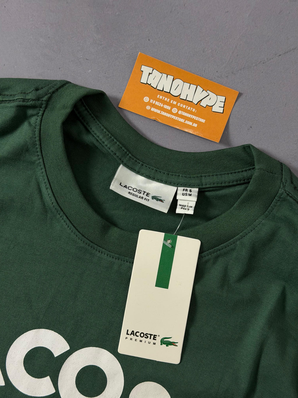 Camiseta Lacoste Live - Verde