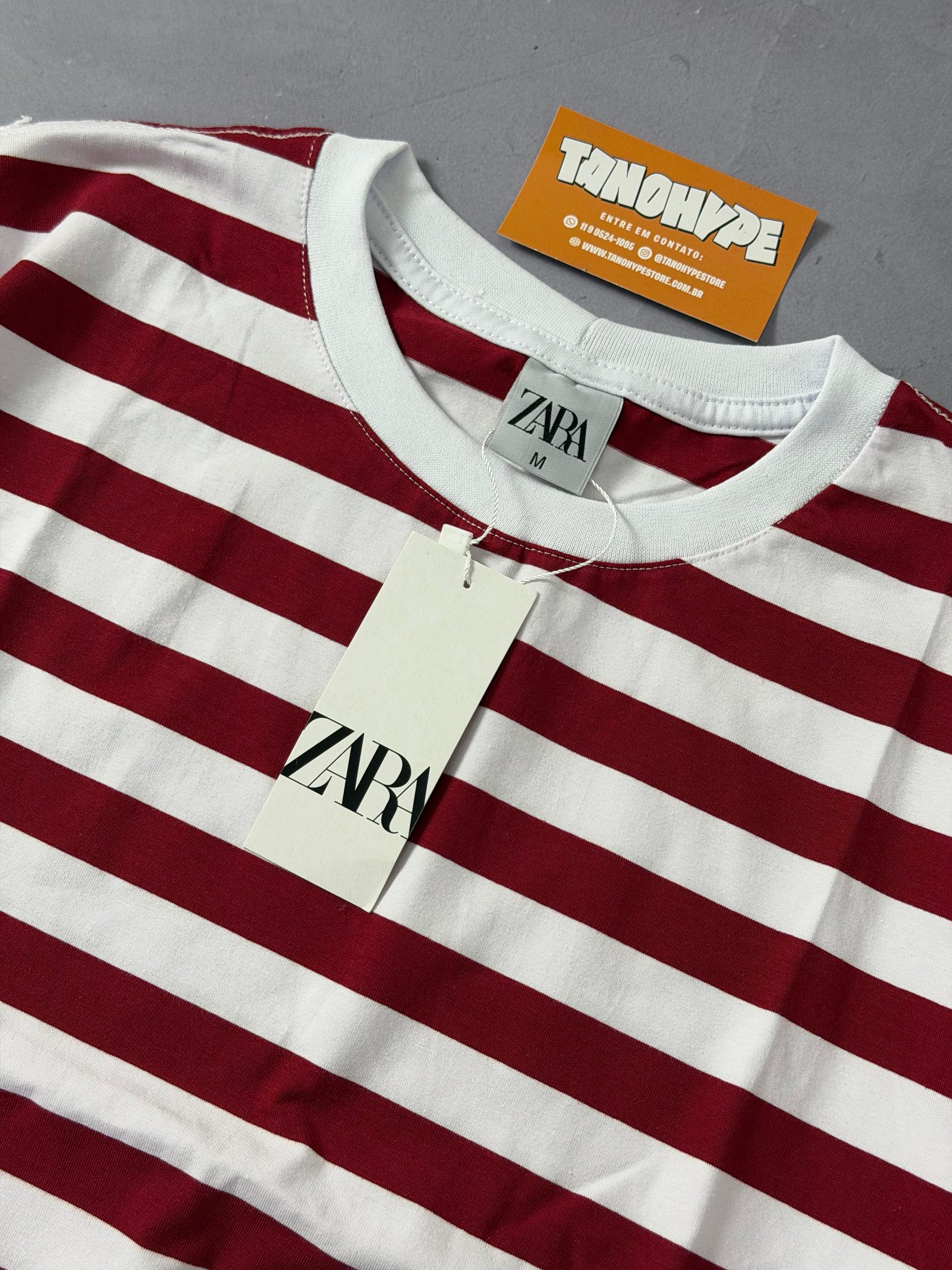 Camiseta Zara Listrada 02