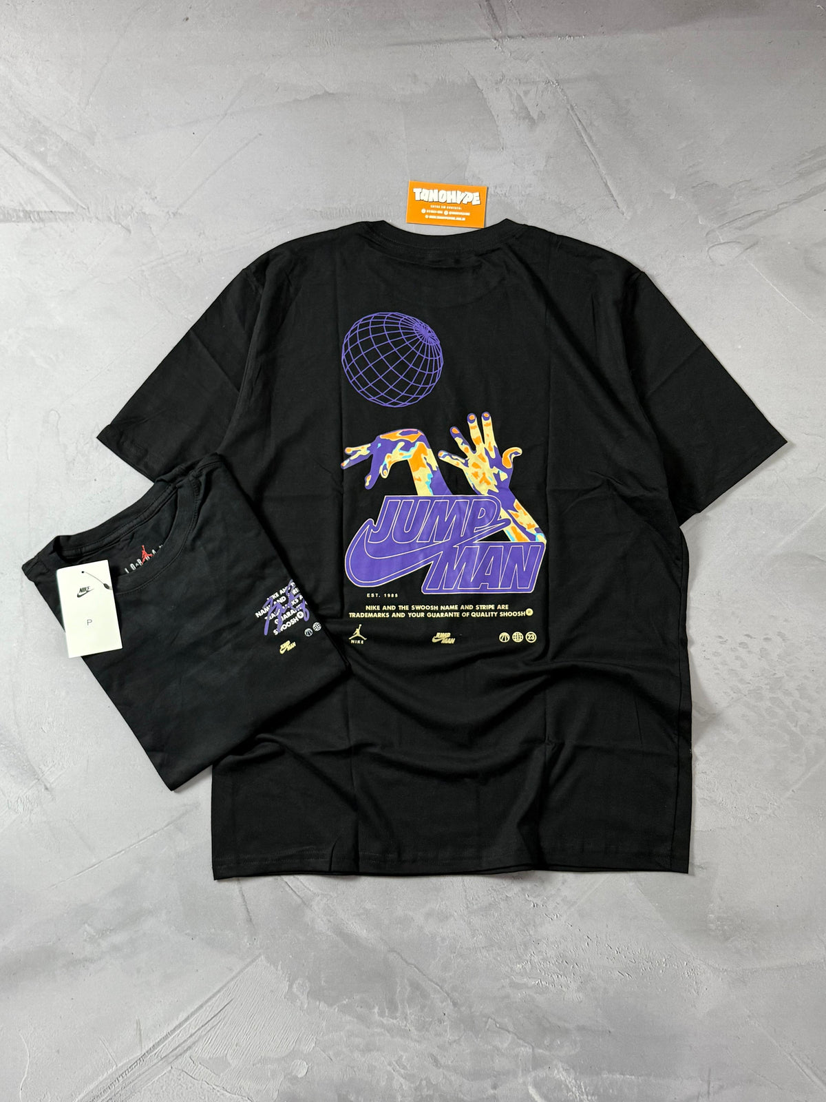 Camiseta Nike x Jordan Jumpman - Preto