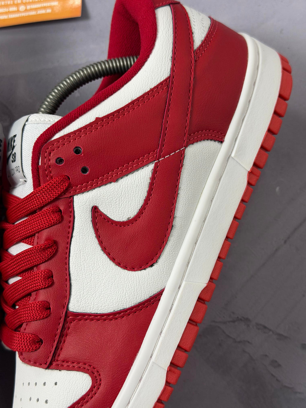 Tênis Nike Dunk Sb Low - Vermelho