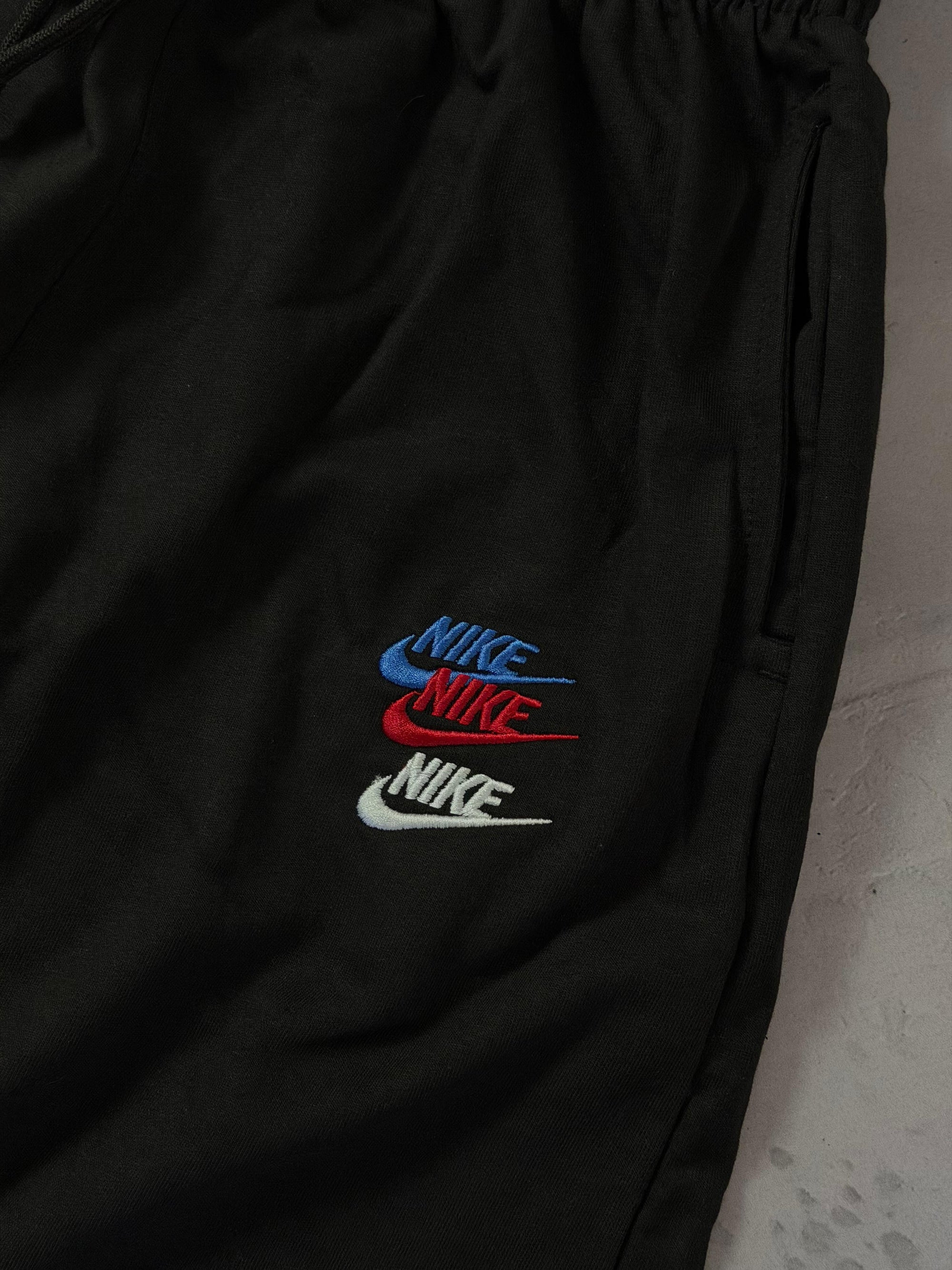 Shorts Moletom Multi Swoosh - Preto