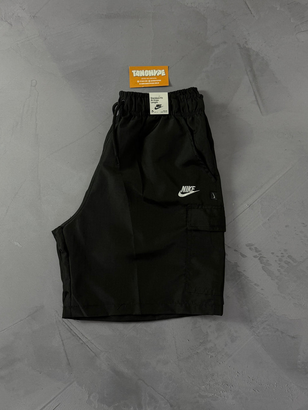 Shorts Ripstop Cargo Nike - Preto