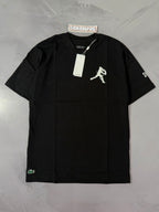 Camiseta Lacoste x Djokovic - Preto