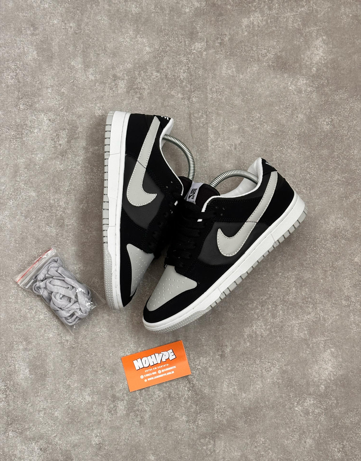 Tênis Nike Dunk Sb Low - Preto/Cinza