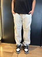 Calça Cargo Reta - Areia