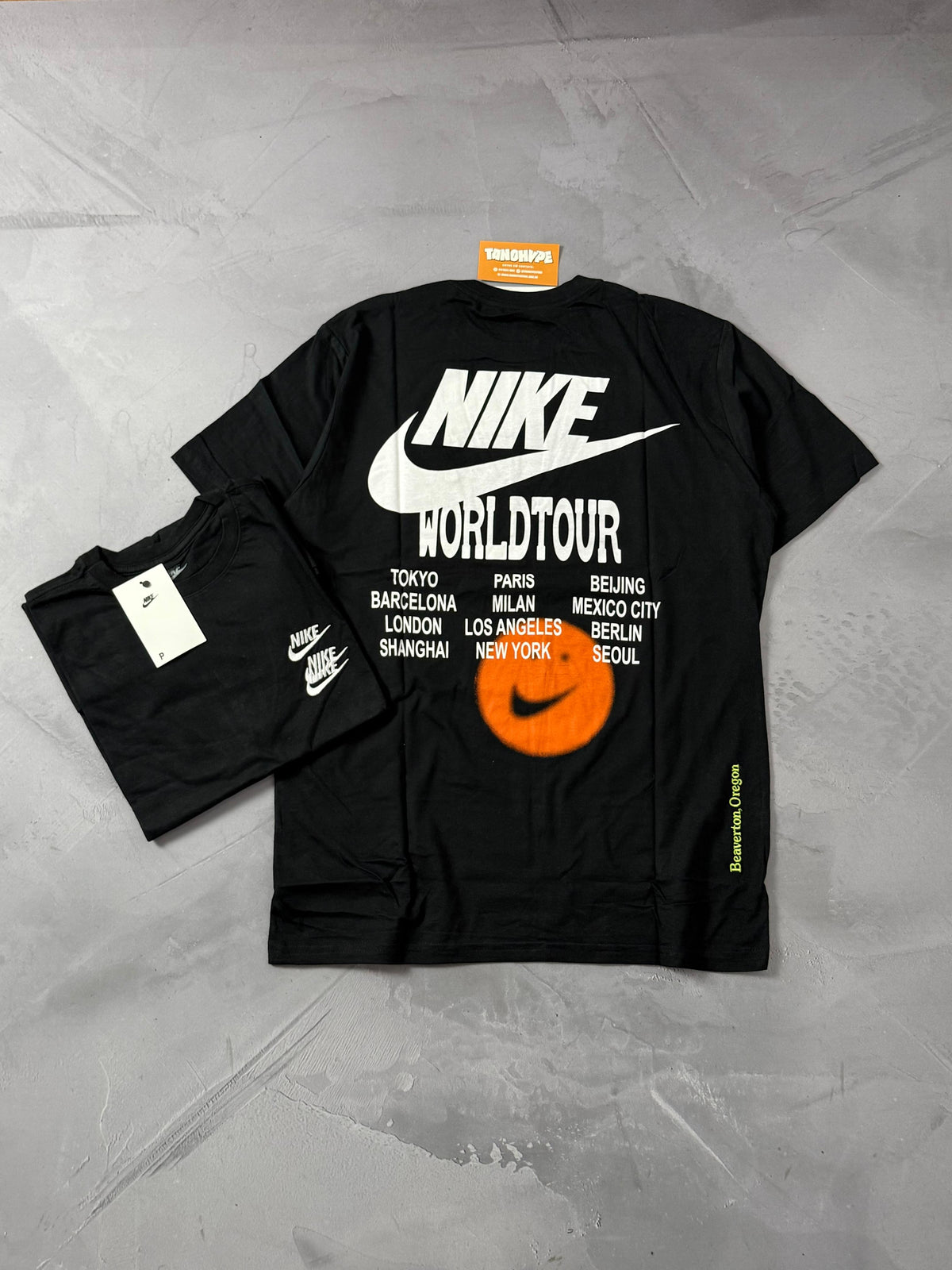 Camiseta Nike World Tour 2.0 - Preto