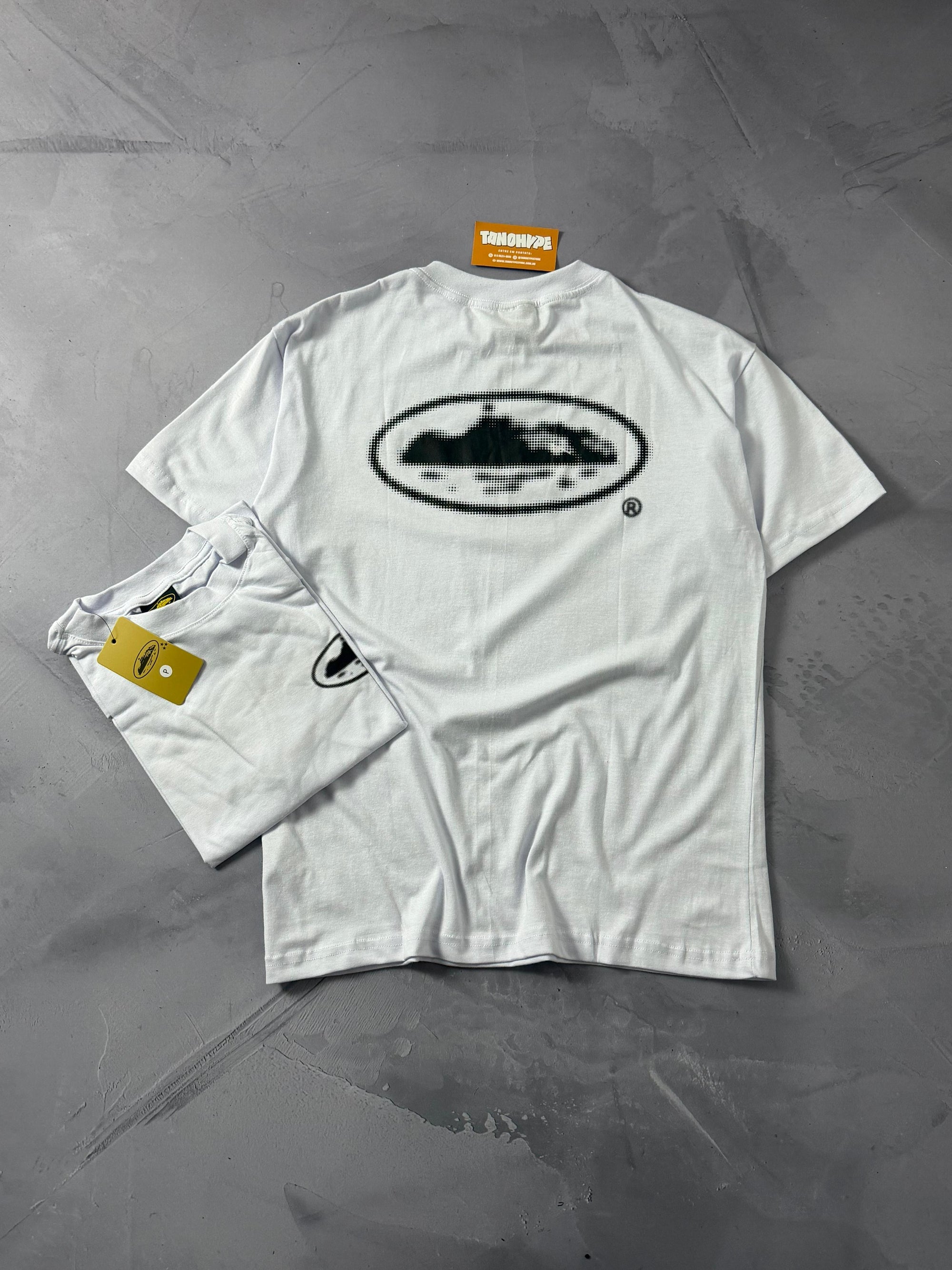 Camiseta Corteiz Island - Branco