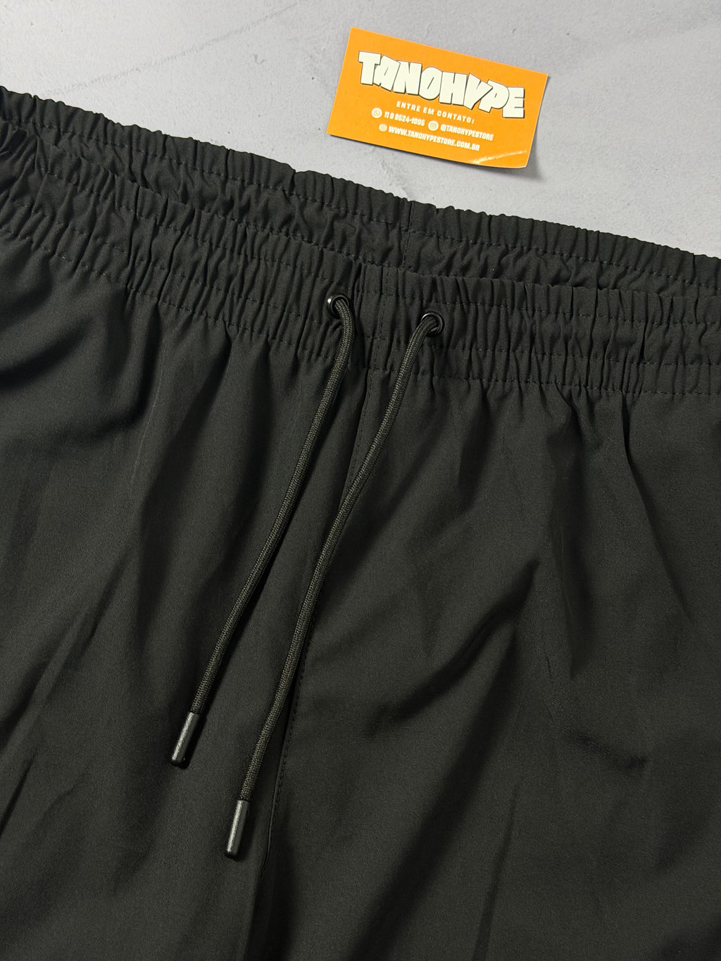 Shorts Tactel Lacoste - Preto