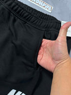 Shorts Moletom Nike Icon - Preto