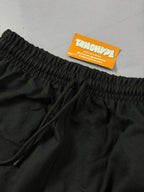 Shorts Moletom Multi Swoosh - Preto