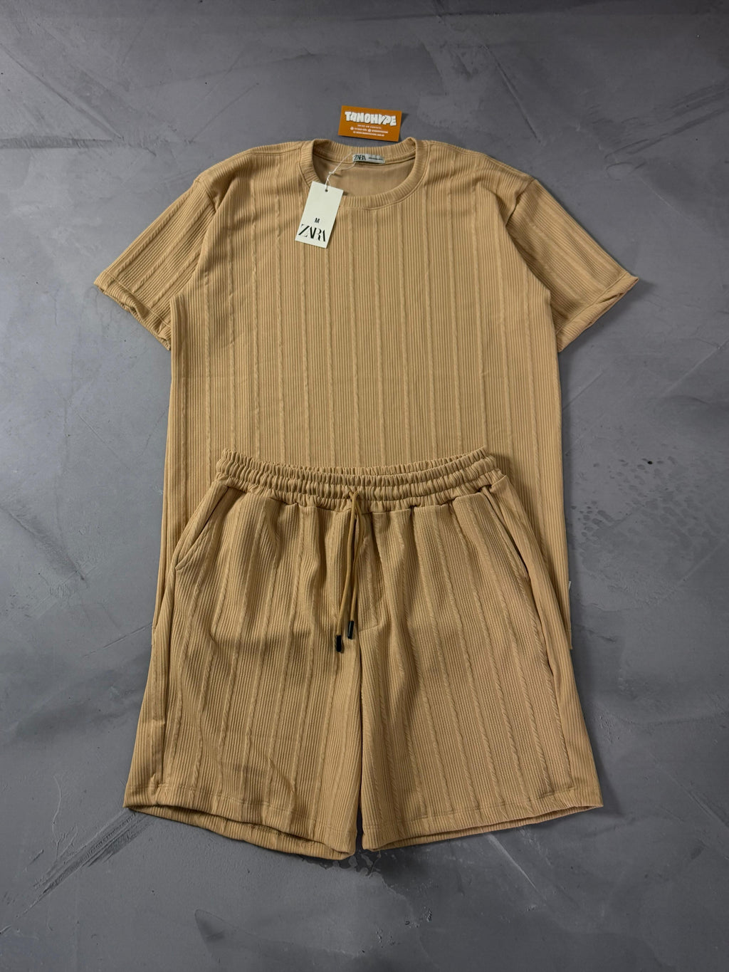 Conjunto Zara - Caqui