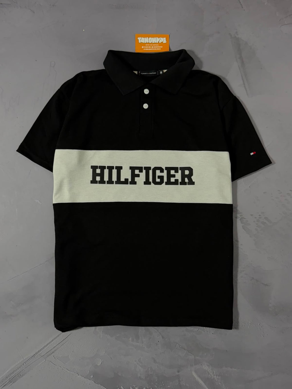 Polo Tommy Hilfiger - Preta