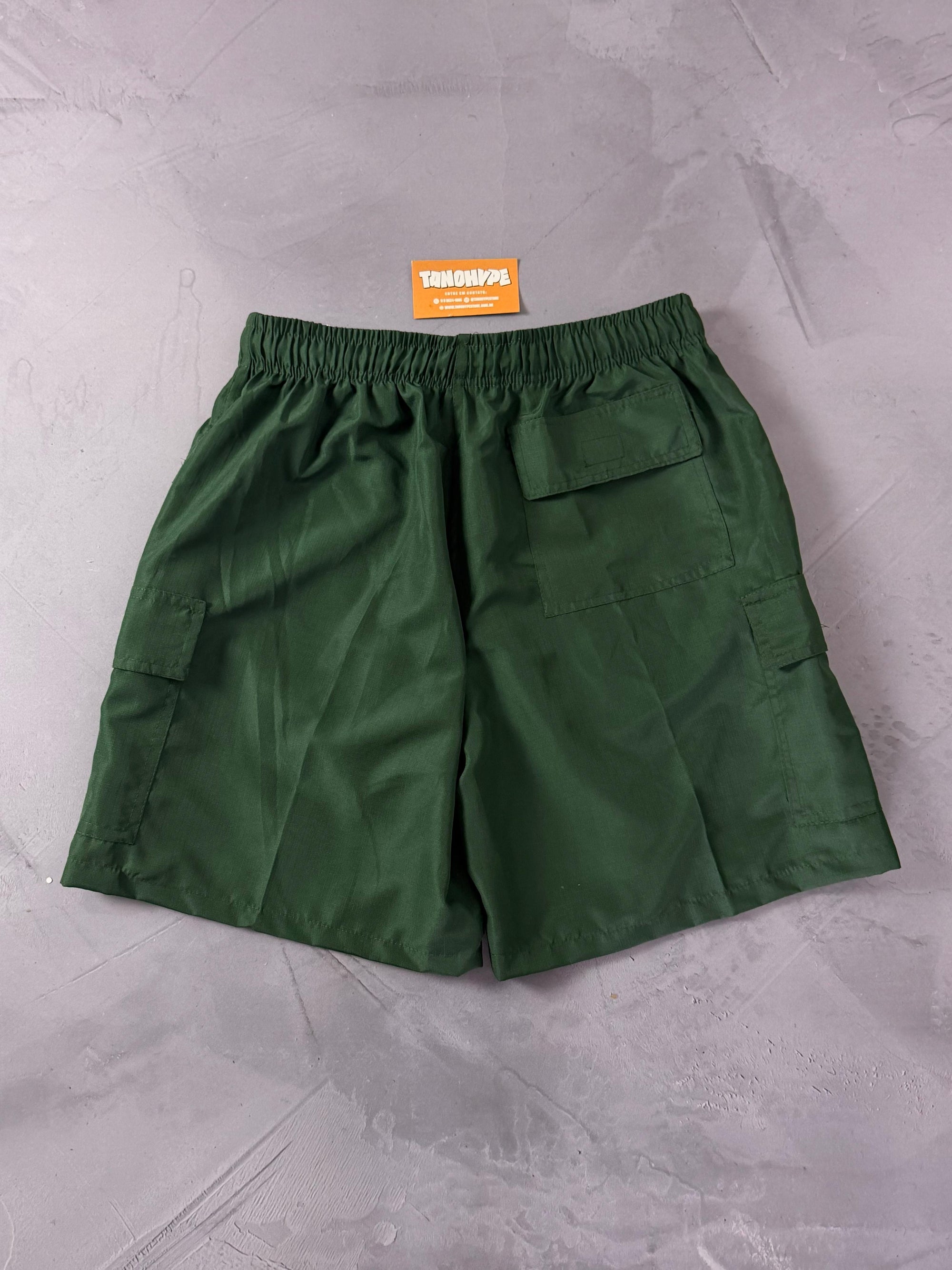 Shorts Ripstop Cargo Nike - Verde