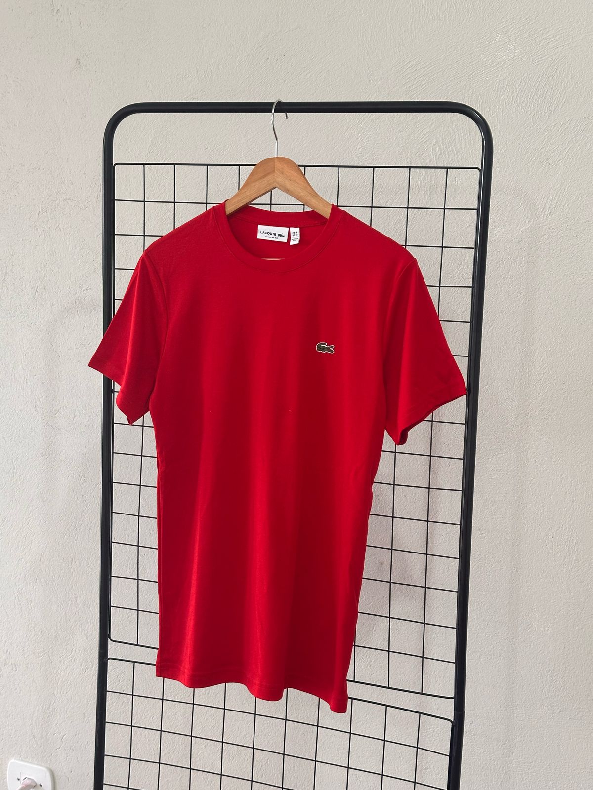 Camiseta Lacoste Peruana - Vermelha