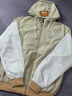 Corta Vento Nike Windrunner - Bege e Branco