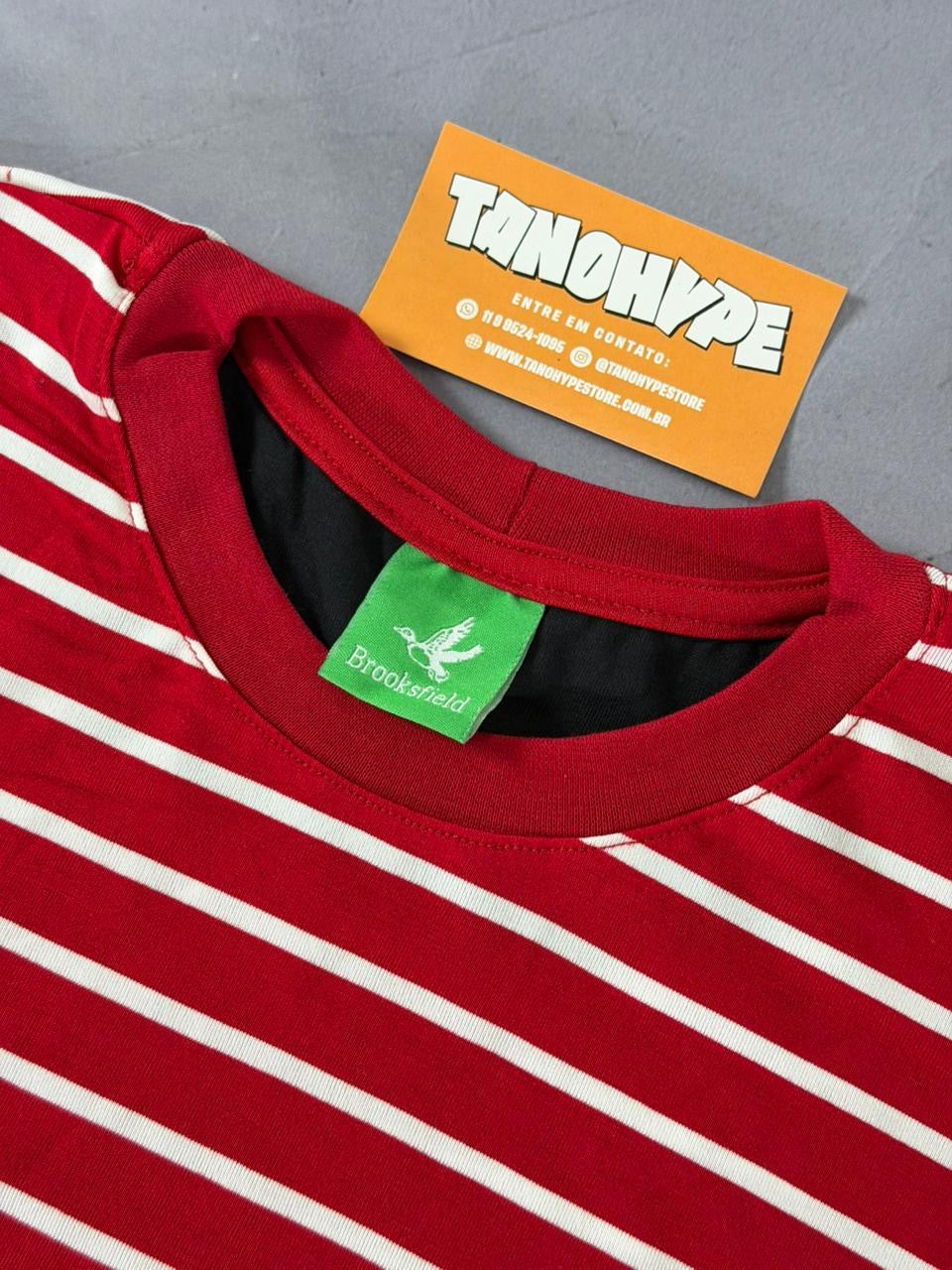 Camiseta Brooksfield - Vermelho