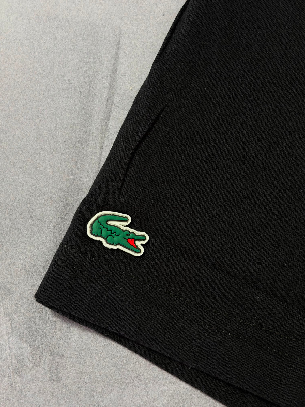 Camiseta Lacoste x Djokovic - Preto