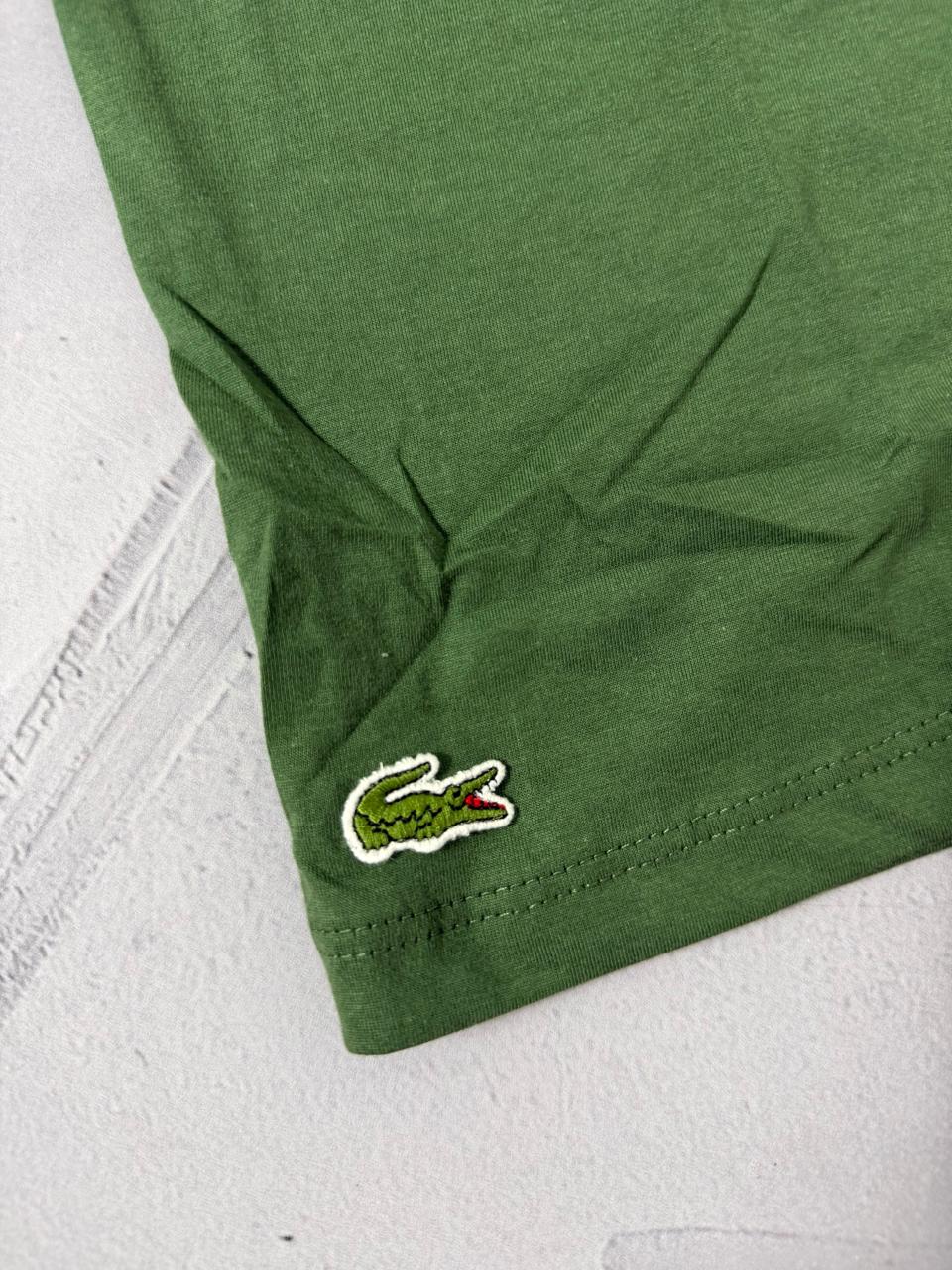 Camiseta Lacoste Miami Open - Verde