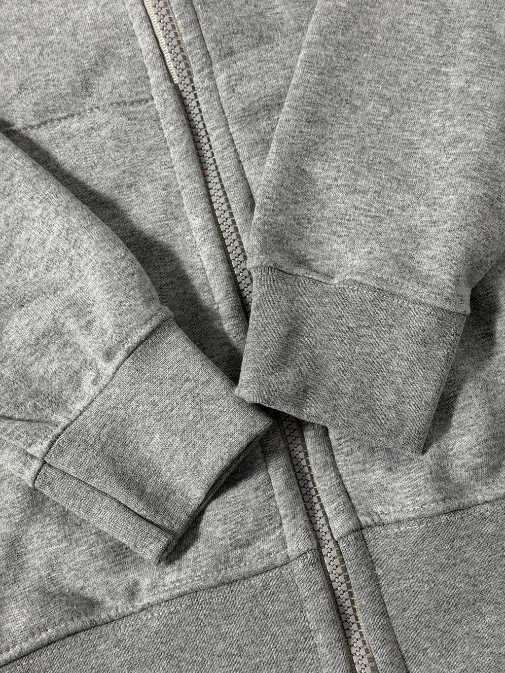 Moletom Nike Club C/Zíper - Cinza