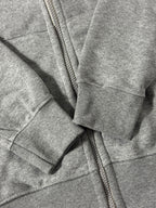 Moletom Nike Club C/Zíper - Cinza