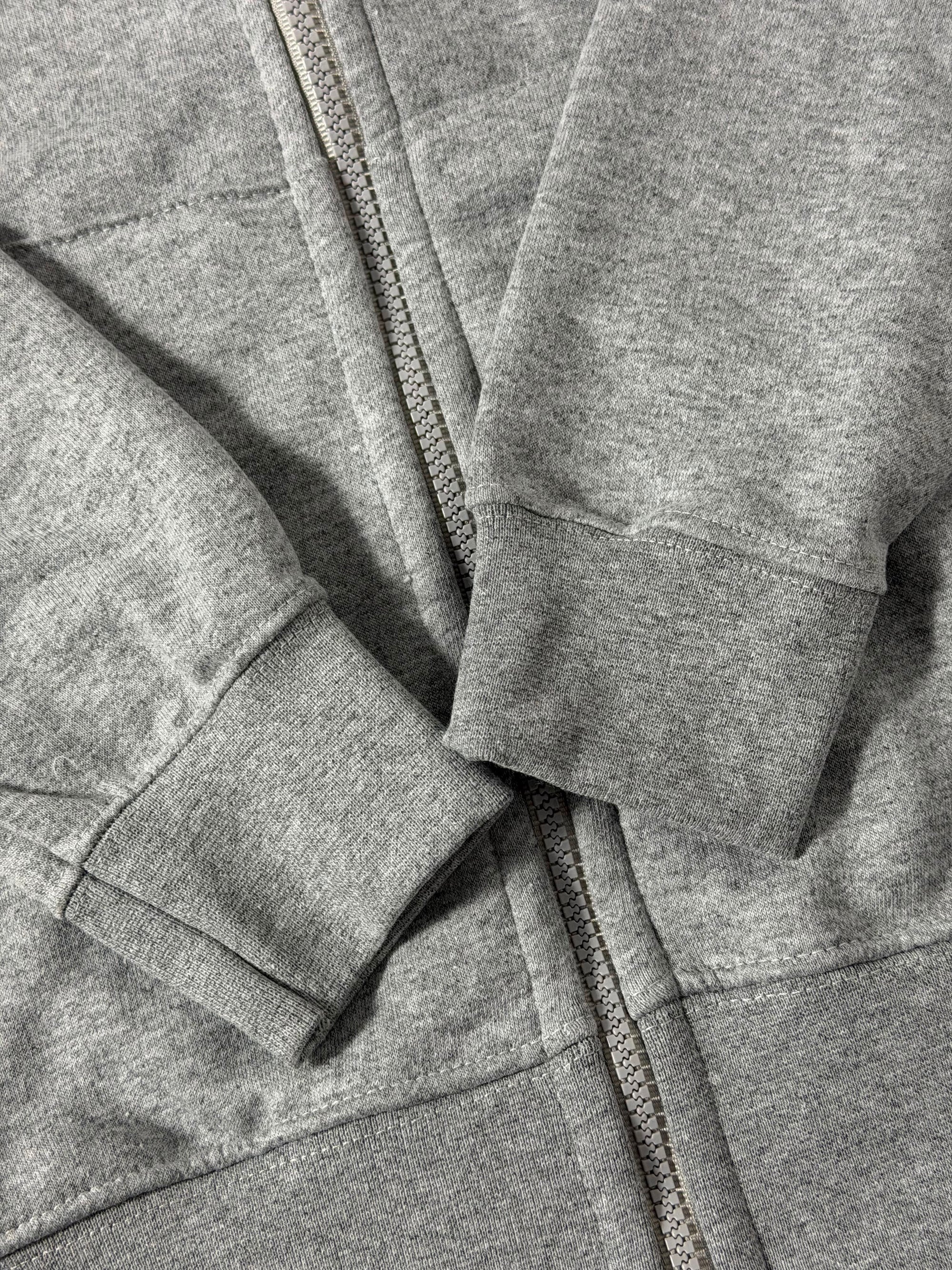 Moletom Nike Club C/Zíper - Cinza