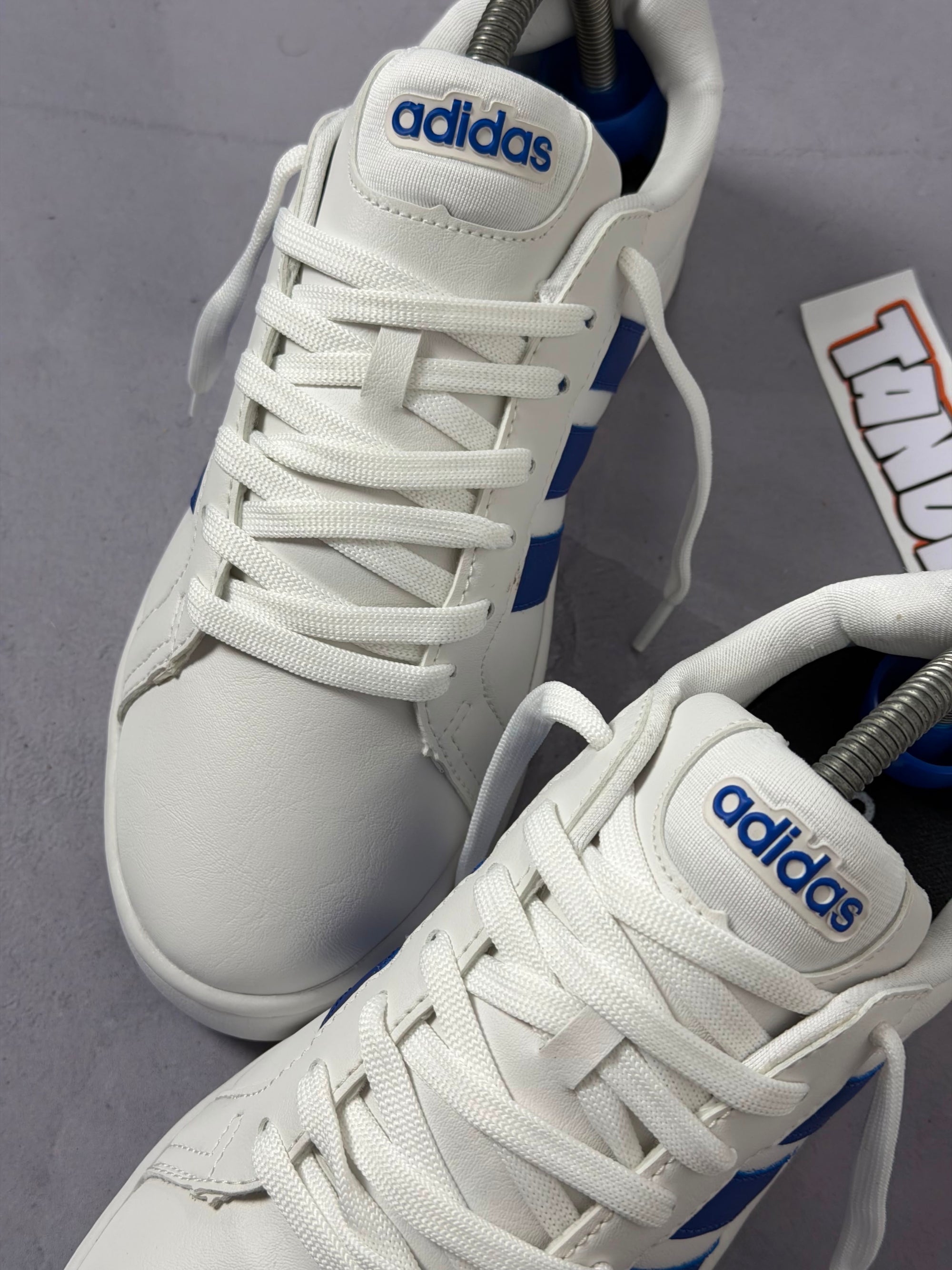 Tênis Adidas Grande Court - Branco/Azul