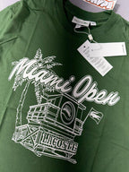Camiseta Lacoste Miami Open - Verde