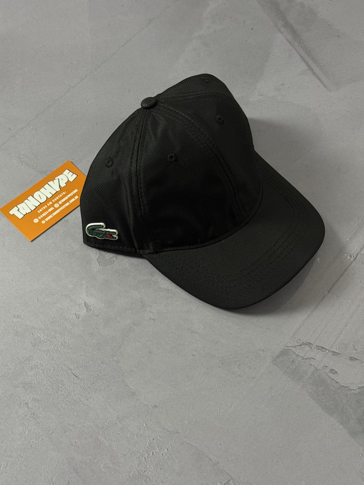 Boné Lacoste Sport - Preto