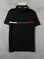 Polo Tommy Hilfiger Chest - Preto