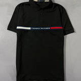 Polo Tommy Hilfiger Chest - Preto