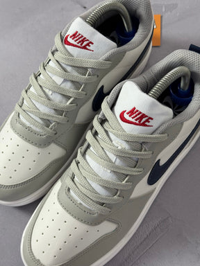 Tênis Nike Borough - Cinza/Branco/Azul