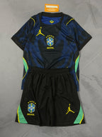 Conjunto Seleção BRA 2026 INFANTIL AZUL
