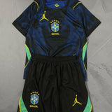Conjunto Seleção BRA 2026 INFANTIL AZUL