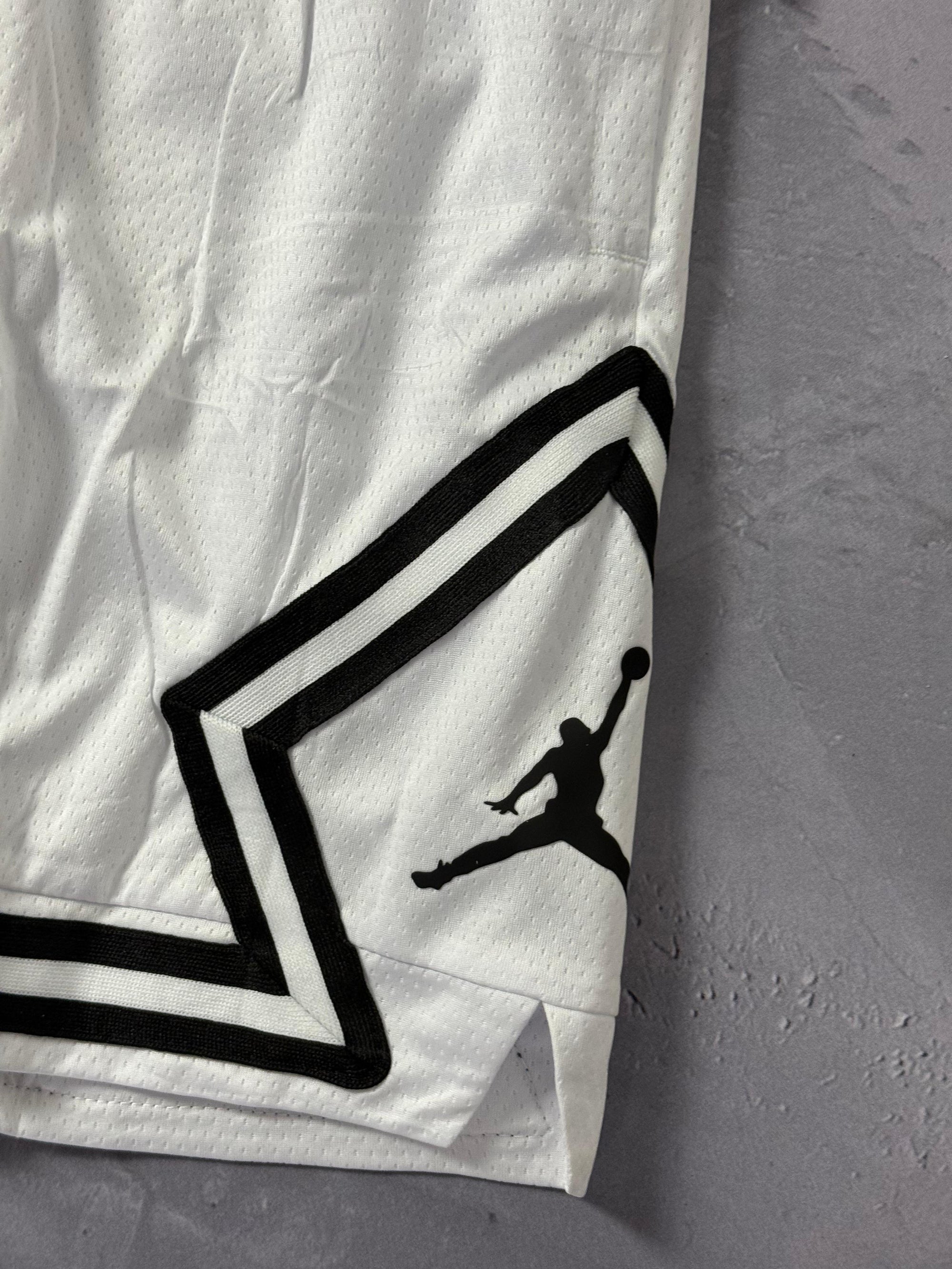 Shorts Jordan Diamond Dri Fit - Branco