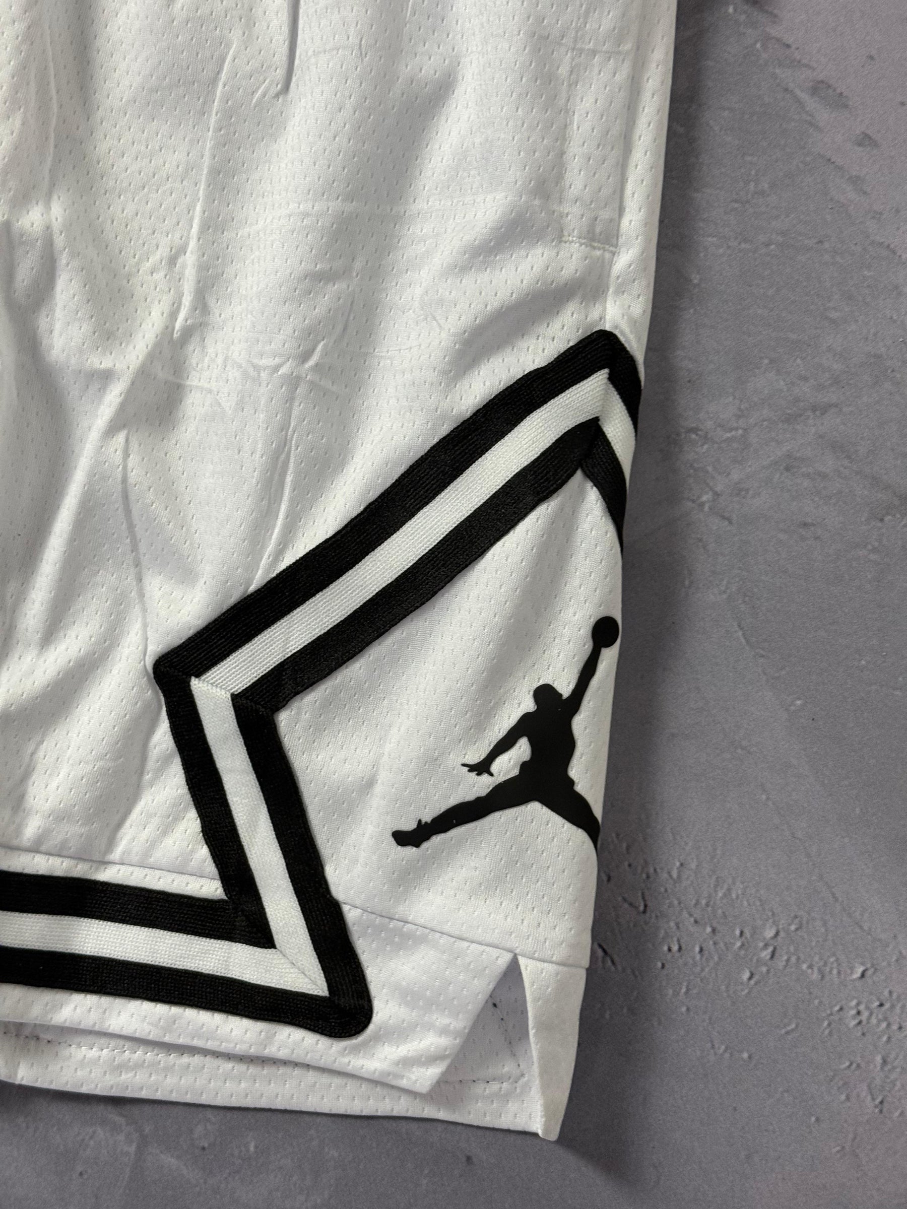 Shorts Jordan Diamond Dri Fit - Branco