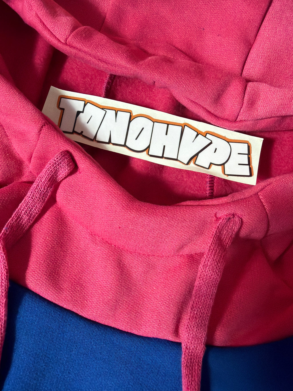 Moletom Nike Touca Rosa - Azul