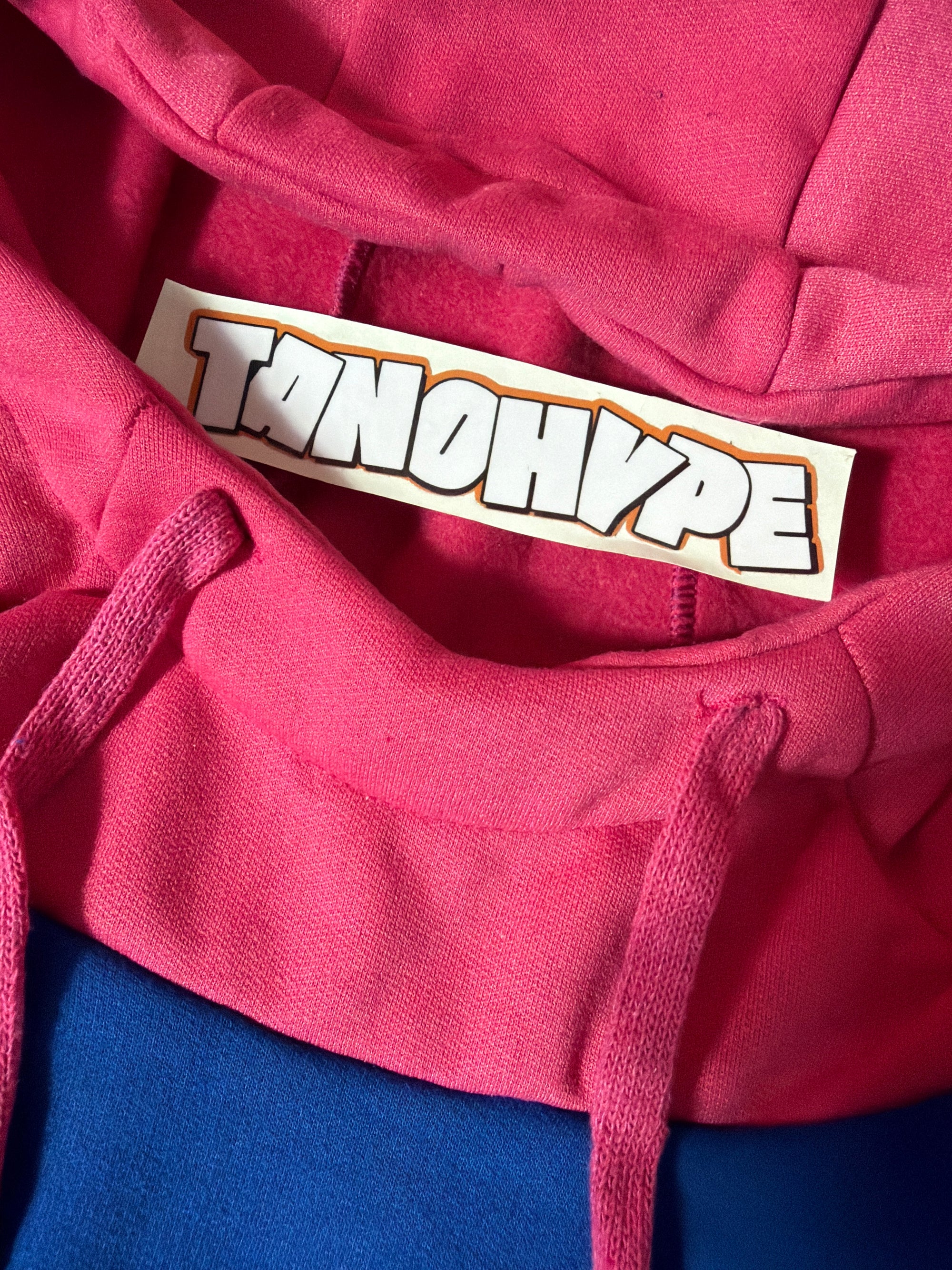 Moletom Nike Touca Rosa - Azul