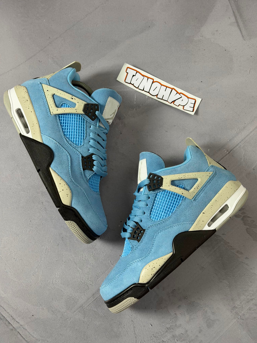 Tênis Nike Air Jordan 4 - University Blue