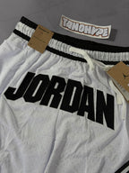 Shorts Jordan Diamond Dri Fit Logo - Branco