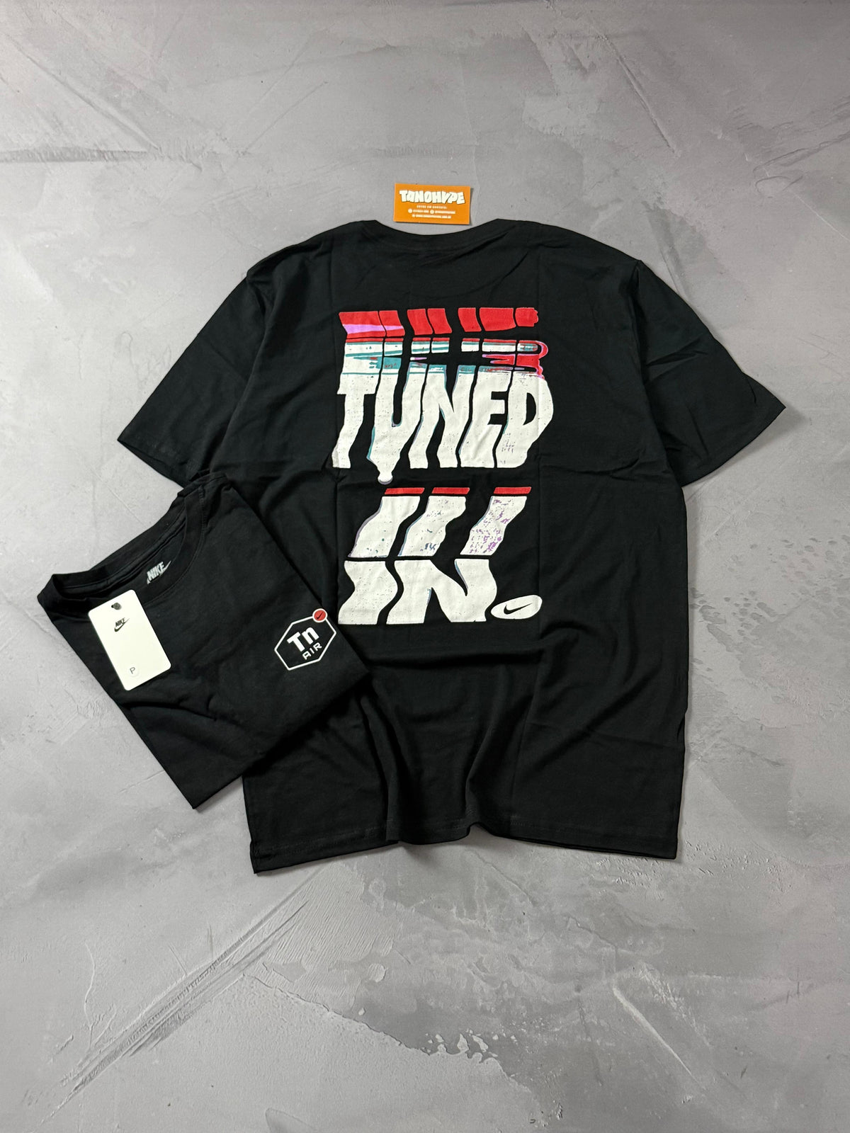 Camiseta Nike Tn Tuned - Preto