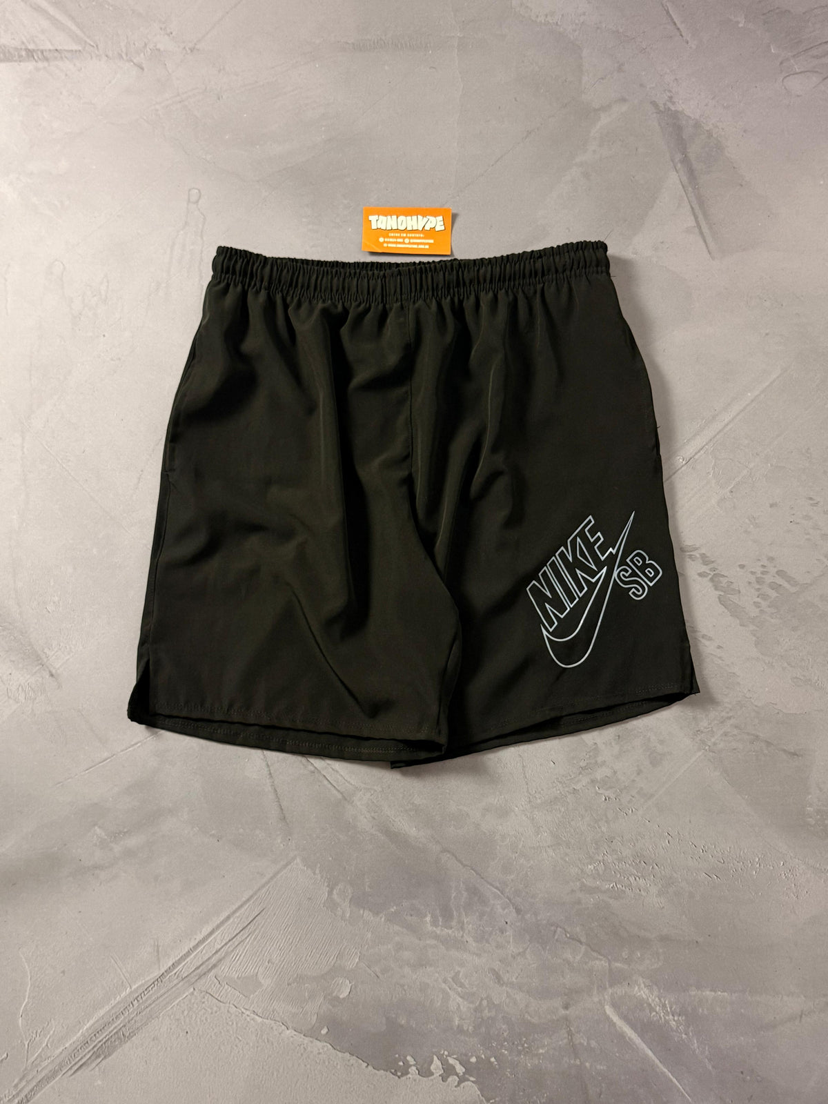 Shorts Tactel Nike Vazado - Preto